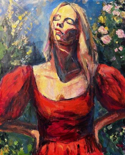 Waiting for Spring di Liubou Sas, Pittura in vendita su Singulart