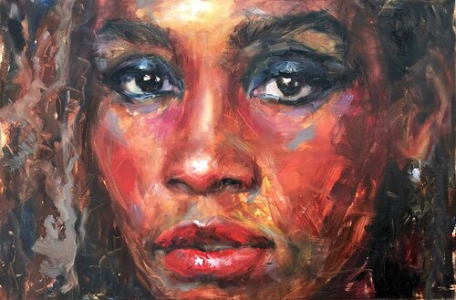 Whitney by Liubou Sas, 회화 for Sale on Singulart