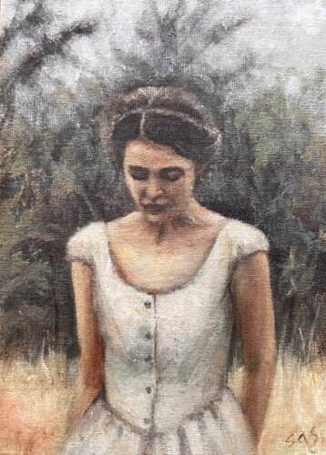 Promenade by Liubou Sas, Painting for Sale on Singulart
