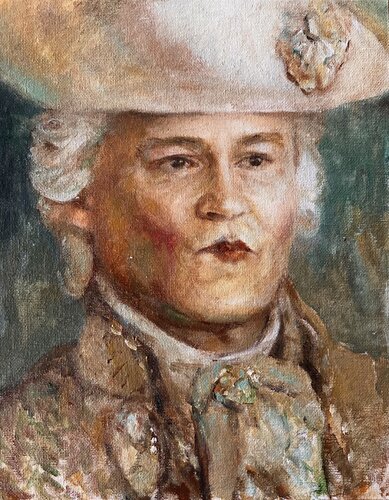 Flash of passion van Liubou Sas, Schilderij te koop op Singulart