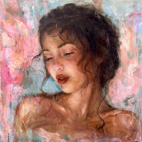 Olivia di Liubou Sas, Pittura in vendita su Singulart