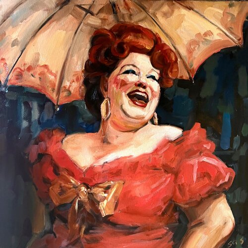 Happy day by Liubou Sas, Painting for Sale on Singulart