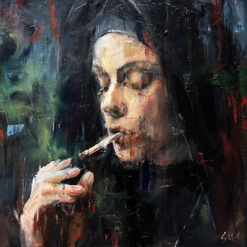 After missa di Liubou Sas, Pittura in vendita su Singulart