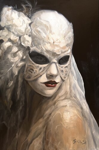 Bride par Liubou Sas, Peinture en vente sur Singulart