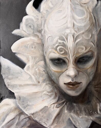 Mask van Liubou Sas, Schilderij te koop op Singulart