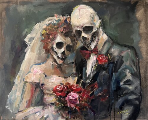 Together forever van Liubou Sas, Schilderij te koop op Singulart