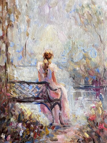 Calm von Liubou Sas, Malerei kaufen auf Singulart