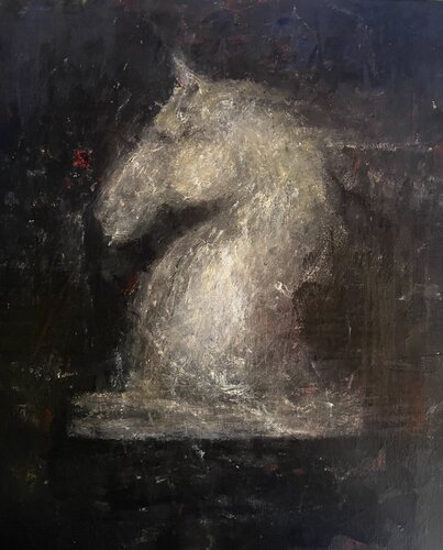 Horse head by Liubou Sas, 회화 for Sale on Singulart