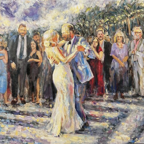 Wedding gift di Liubou Sas, Pittura in vendita su Singulart