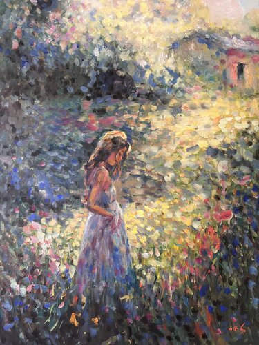 Lovely place di Liubou Sas, Pittura in vendita su Singulart