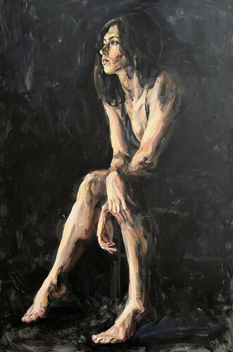 Dark chocolate von Liubou Sas, Malerei kaufen auf Singulart