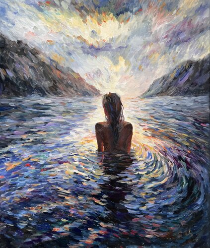 Sunset de Liubou Sas, Pintura a la venta en Singulart