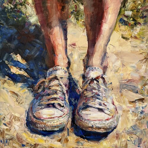 Sunny day van Liubou Sas, Schilderij te koop op Singulart