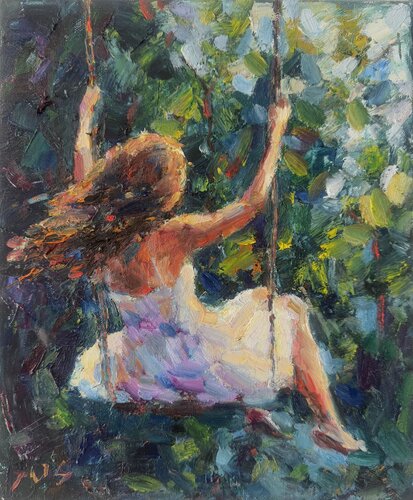 Wings 4 di Liubou Sas, Pittura in vendita su Singulart