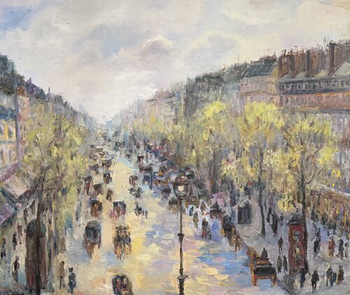 Spring in Paris von Liubou Sas, Malerei kaufen auf Singulart