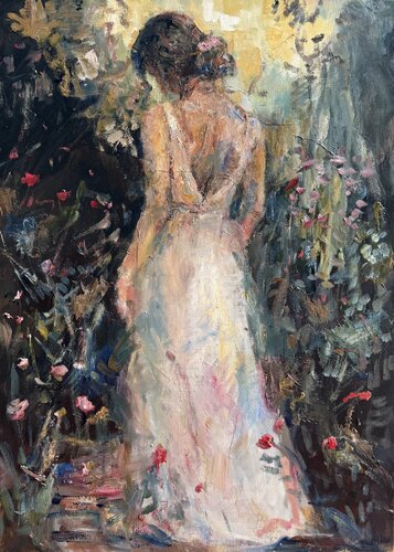 In the garden van Liubou Sas, Schilderij te koop op Singulart
