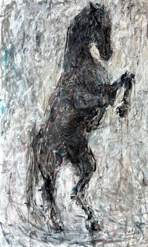 Unruliness by Liubou Sas, 회화 for Sale on Singulart