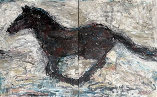 Runaway di Liubou Sas, Pittura in vendita su Singulart