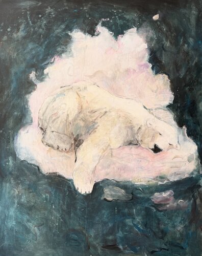 Soft cloud by Liubou Sas, 회화 for Sale on Singulart