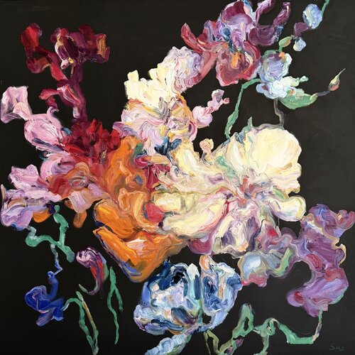 Flowers #2 di Liubou Sas, Pittura in vendita su Singulart