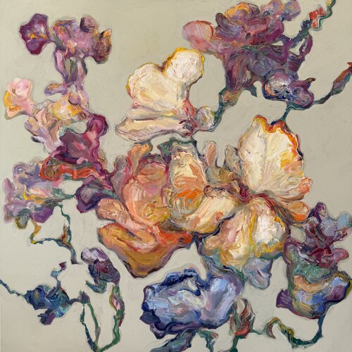 Flowers #4 di Liubou Sas, Pittura in vendita su Singulart