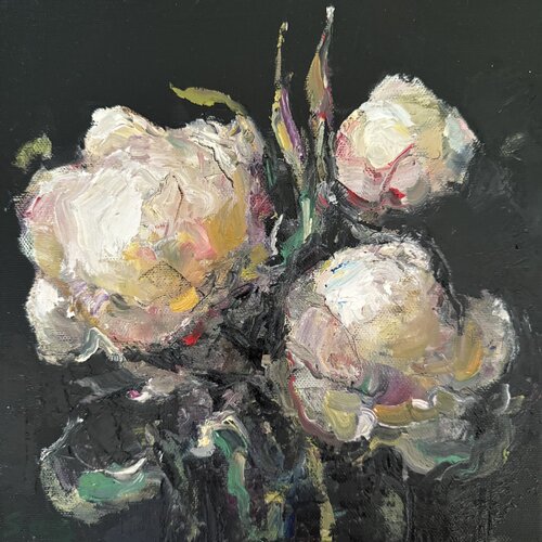 Peonies von Liubou Sas, Malerei kaufen auf Singulart