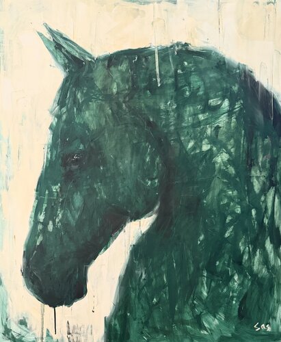 Freen horse von Liubou Sas, Malerei kaufen auf Singulart