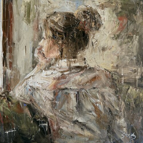 Swithed off phone de Liubou Sas, Pintura a la venta en Singulart