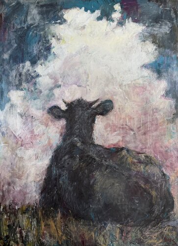 Meditation par Liubou Sas, Peinture en vente sur Singulart