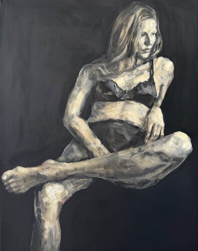 White chocolate by Liubou Sas, Painting for Sale on Singulart