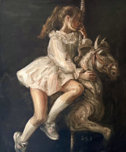 Carousel von Liubou Sas, Malerei kaufen auf Singulart