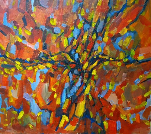 Fall di Liubou Sas, Pittura in vendita su Singulart