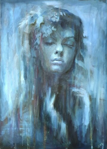 Winter Dream di Liubou Sas, Pittura in vendita su Singulart