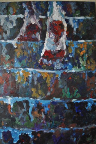 Stairs di Liubou Sas, Pittura in vendita su Singulart