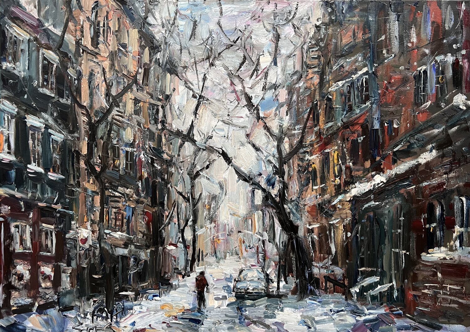 winter in the city Liubou Sas