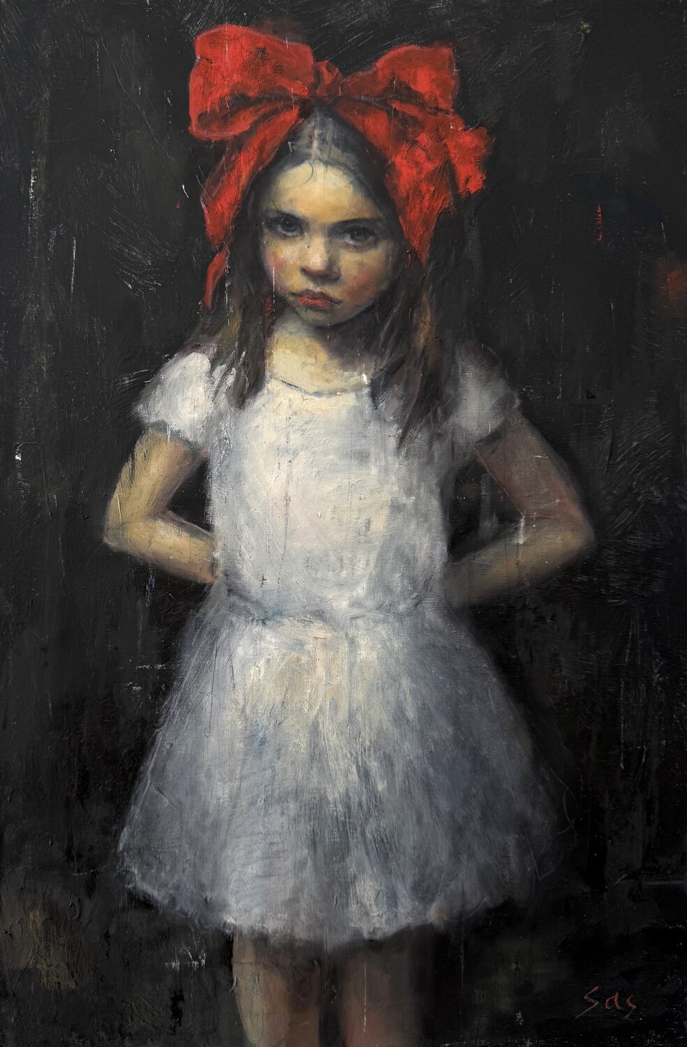 Why is my bow so small? Liubou Sas