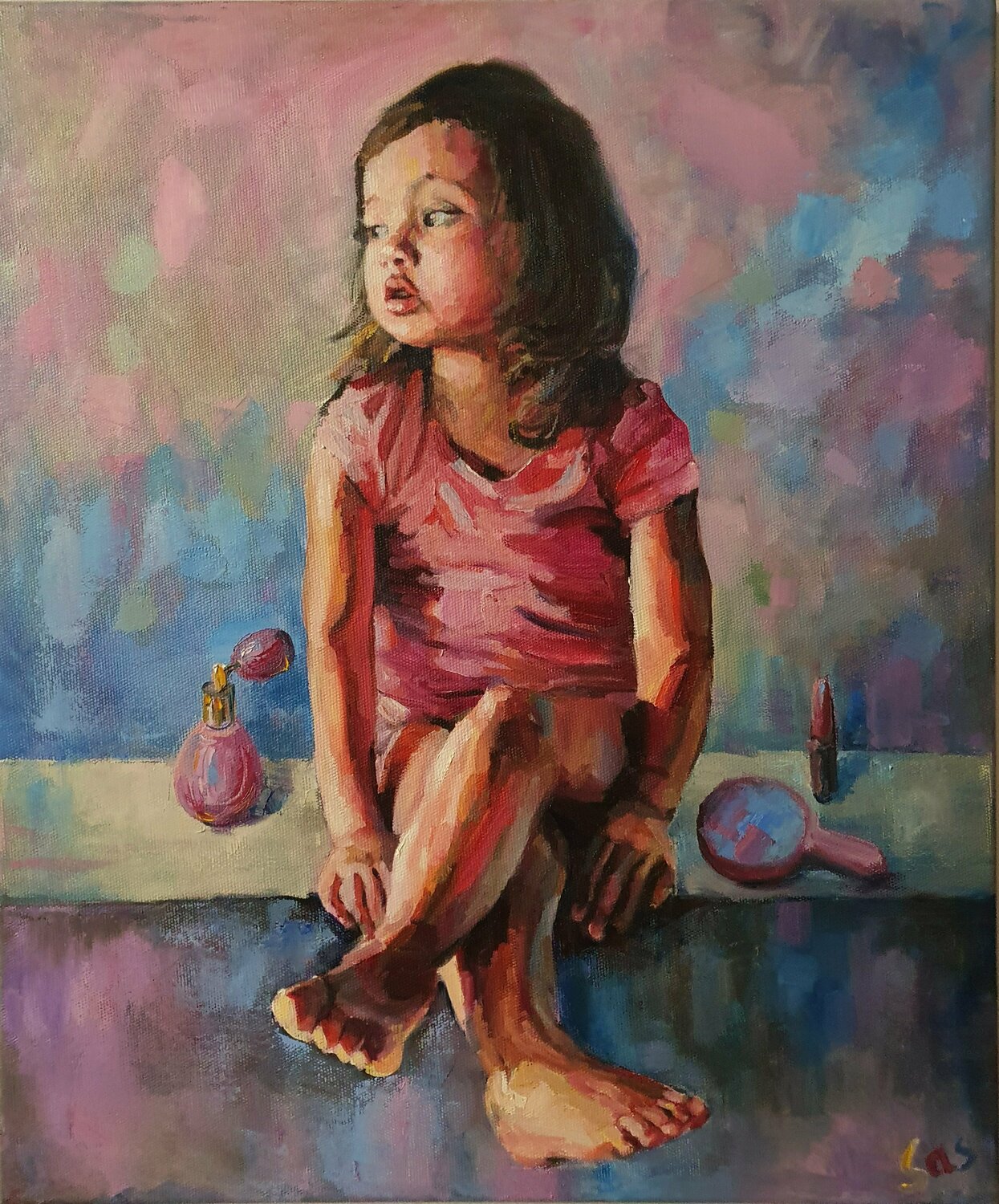 Portrait of a child Liubou Sas