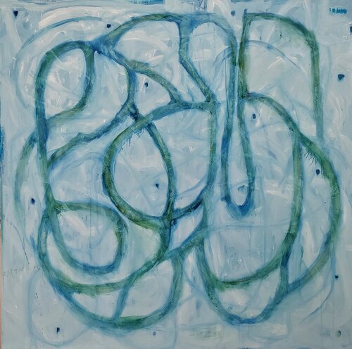 Cielo vacío de Carlos Sánchez Maydana, Pintura a la venta en Singulart