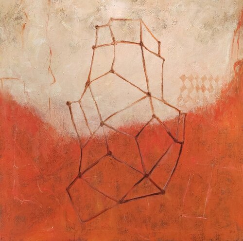 Silencio entre nodos by Carlos Sánchez Maydana, Painting for Sale on Singulart