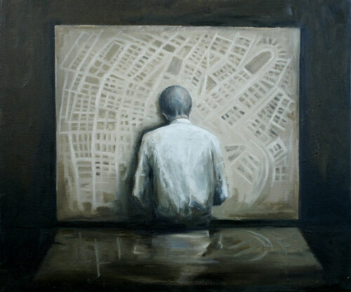Ubicuidad 2 par Carlos Sánchez Maydana, Peinture en vente sur Singulart
