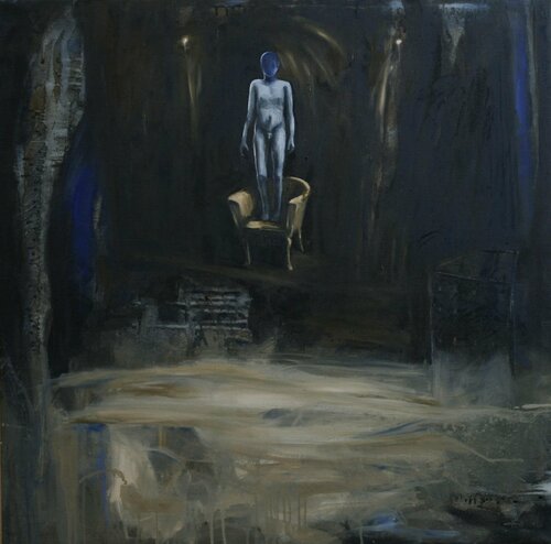 Sin los pies en el suelo de Carlos Sánchez Maydana, Pintura a la venta en Singulart