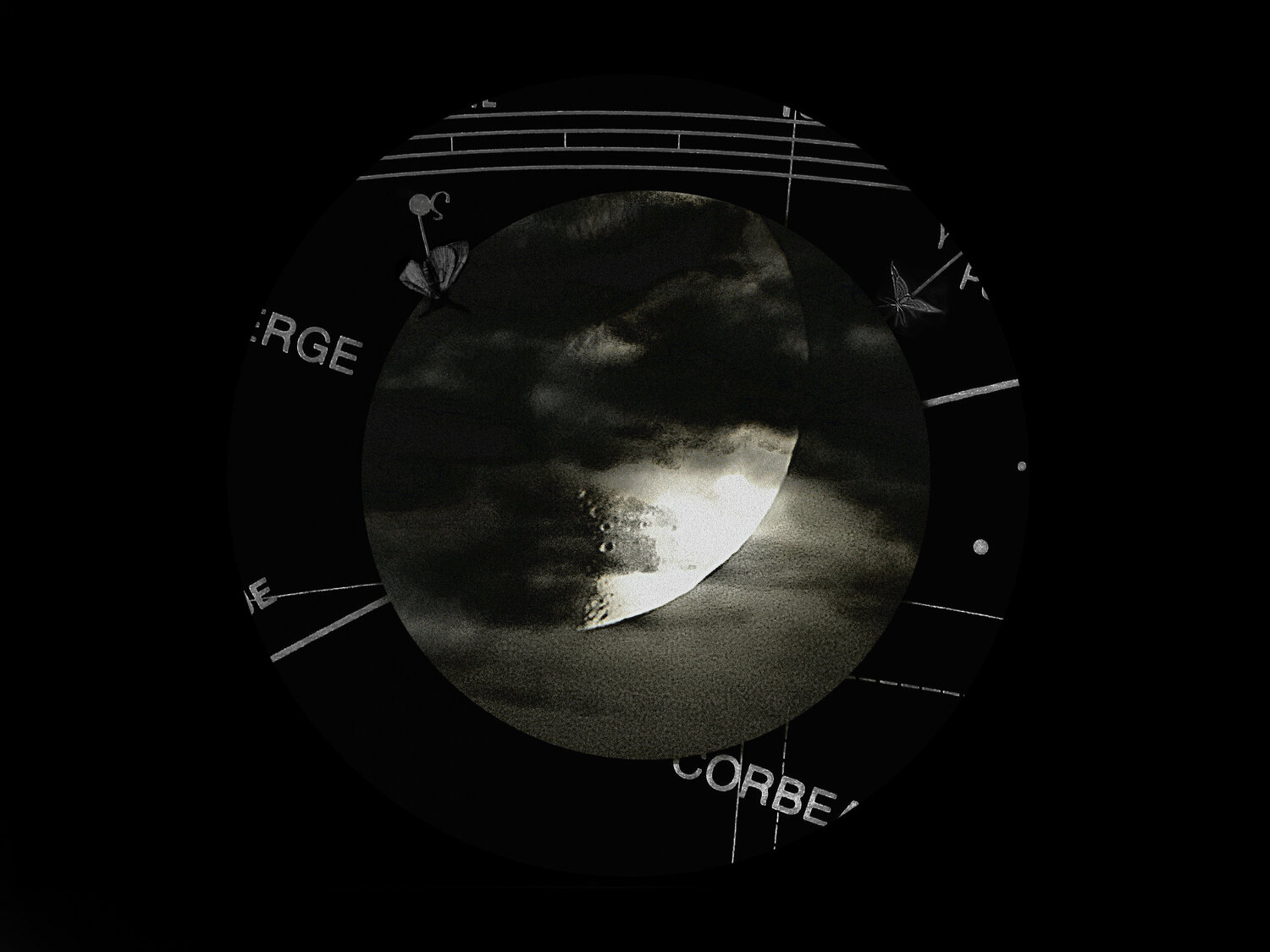 Horloges célestes- Lune Évelyne Coutas