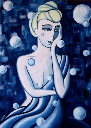 Hiver di Marine Walon, Pittura in vendita su Singulart