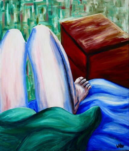 Autoportrait de Marine Walon, Pintura a la venta en Singulart