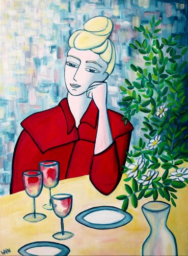 Portrait de ma Mère van Marine Walon, Schilderij te koop op Singulart