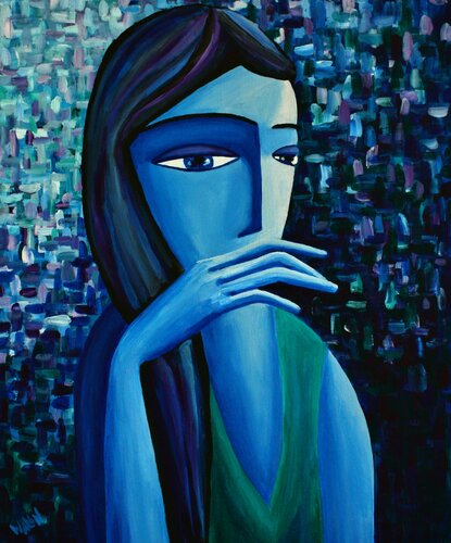 Dubitative van Marine Walon, Schilderij te koop op Singulart