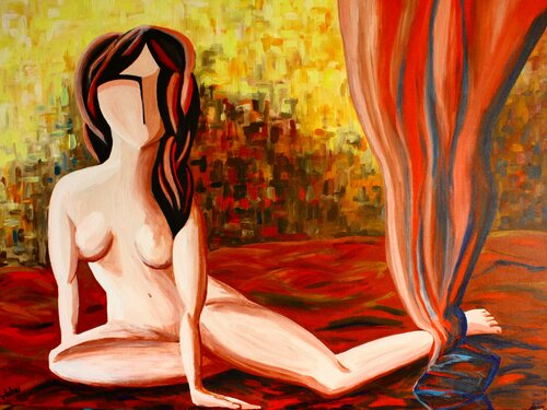 Nue van Marine Walon, Schilderij te koop op Singulart