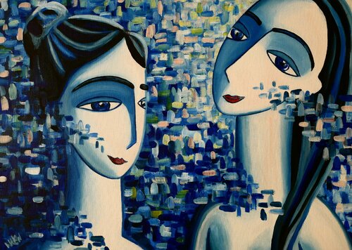 Complicité di Marine Walon, Pittura in vendita su Singulart