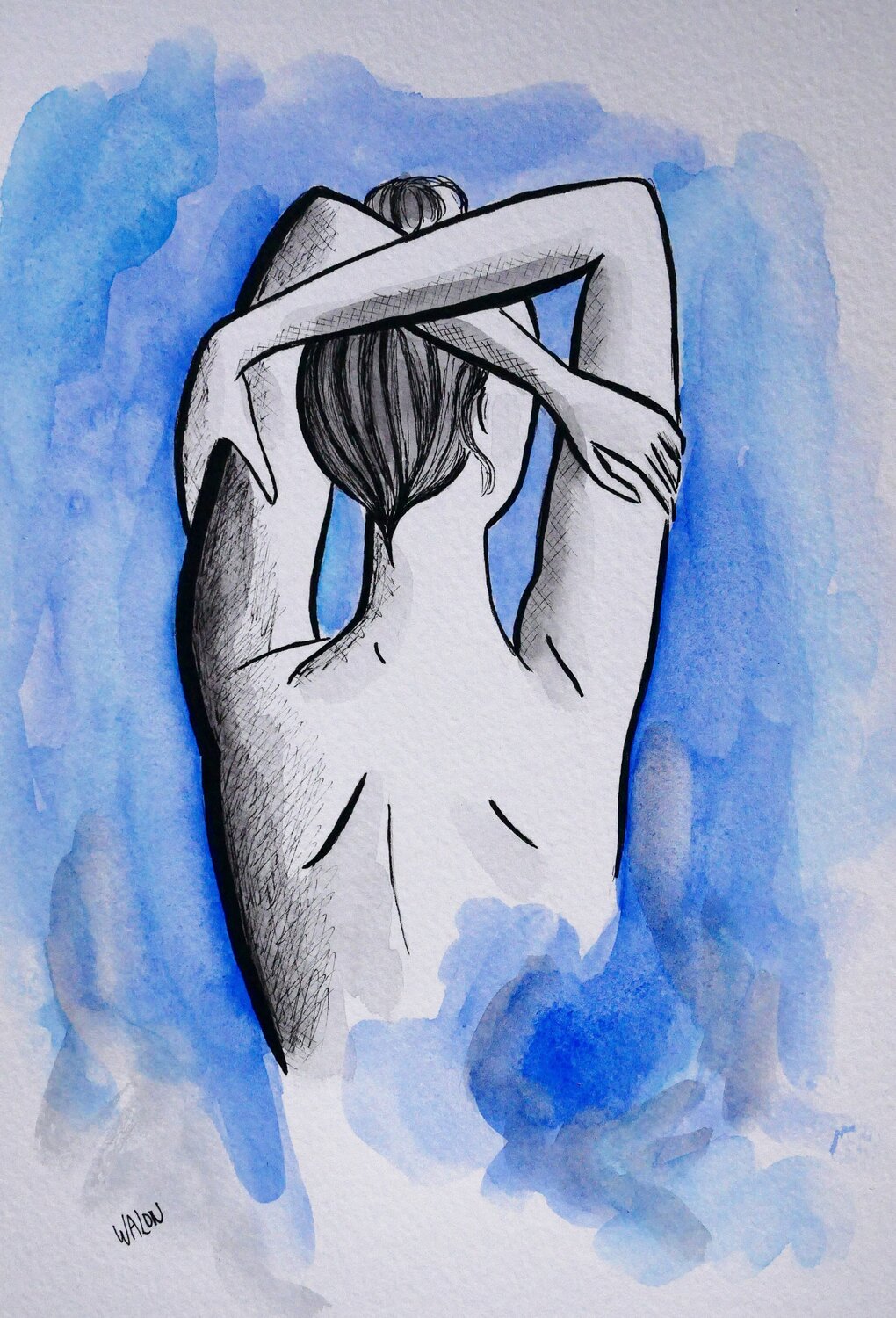 La vie en bleue Marine Walon