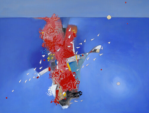 CORAL ISLAND von Carlo Olper, Malerei kaufen auf Singulart